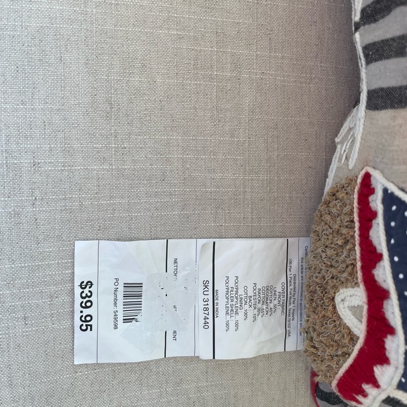 Set of 2 Pier One Nautical Pillows both included - Picture 15 of 16